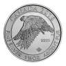 1.5 oz White Falcon Silver Coin