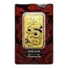 2025 50 gram Gold Bar - PAMP Good Luck Yellow Dragon (Assay)