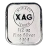 Intrinsic Tender Silver XAG Minted Bar 1/2oz