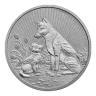 Pre-Owned 2022 Australian Mother and Baby Dingo 2oz Silver Coin - VAT Free