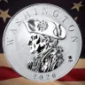 2026 5 oz George Washington Silver Coin - Commander Series