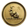 1999 1 oz Year of the Rabbit Gold Coin - Lunar Series I