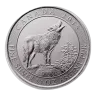 3/4 oz RCM Silver Grey Wolf - 2015