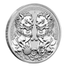 2020-P 1 oz Australian Guardian Lions Double Pixiu Silver Coin