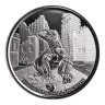 2022 1 oz Tokelau Silver Komodo Dragon A.I. Apocalypse Coin