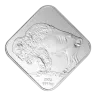 250 Gram Sunshine America250 Buffalo Square Silver Bar (New)