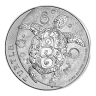 Pre-Owned Niue Hawksbill Turtle 2oz Silver Coin - Mixed Dates - VAT Free