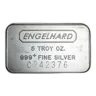 5 oz Silver Bar - Engelhard (Struck, Logo Reverse)