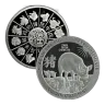 2 oz Year of the Pig Silver Round