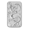 Pre-Owned 2019 Australian Dragon Rectangular 1oz Silver Coin - VAT Free