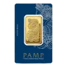 1 oz PAMP Suisse Lady Fortuna Gold Veriscan Bar (New w/ Assay)