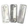 100 oz Silver Bar - Johnson Matthey Canada A Series Serial # .999 Fine Silver