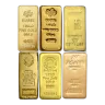 Random Mint - 1 Kilo ( 32.15 Troy Oz ) Gold Bar 0.9999 Fine Gold