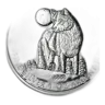 2011 Canadian Silver Wolf 1 oz .9999 Fine Silver Coin Wildlife Series BU