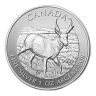 2013 Canadian Silver Antelope 1 oz .9999 Fine Silver Coin Wildlife Series BU