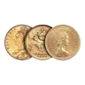 Great Britain 1/2 Gold Sovereign Coin (Mixed Types, Random Year, Varied Condition)