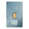 C. Hafner 1 g Gold Bar - For You (blue)