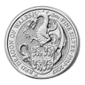 2017 Great Britain 2 oz Silver Queen's Beasts The Dragon