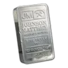 100 oz Silver Bar - Johnson Matthey (Pressed/Scruffy)