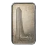 1 oz Silver Bar - 1st National Bank of Chicago (Random, Scruffy)