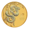 Pre-Owned 2025 Australian Lunar Snake 1/4oz Gold Coin