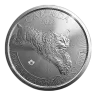 Pre-Owned 2017 Canadian Lynx 1oz Silver Coin - VAT Free