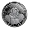 Pre-Owned Congo Silverback Gorilla 1oz Silver Coin - VAT Free - Mixed Dates