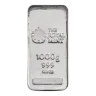1 Kilo British Cast Silver Bar (New)