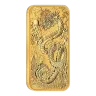 2024 Perth Mint Rectangular Dragon Gold Coin - 1oz