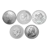 1 oz .999+ Foreign Silver Coins