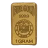 1g Minted Gold Bullion Bar Emirates Pre-Owned