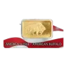 1oz PAMP Gold Bar - America the Free Buffalo