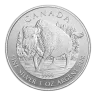 2013 1oz Canadian Silver Wildlife Series - Wood Bison