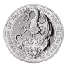 2018 10oz Britain Silver Queen's Beast : The Dragon of Wales