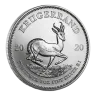 1 oz South African Silver Krugerrand .999 Fine (Our Year Choice)
