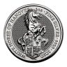 2020 2 oz British Silver Queen's Beast The White Horse of Hanover (BU)