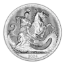 2024 St George and the Dragon 1 Kilo Bullion Coin