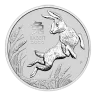 2023 Australia 1 oz Platinum Lunar Rabbit BU (Series III)