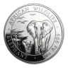 Somalia 1 oz Silver Elephant 2015