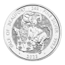2023 GB 2 oz Silver Royal Tudor Beasts The Yale of Beaufort