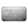 1oz Engelhard Silver Bar (Elongated Logo Frosted Back)