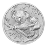 2 oz Australian Perth Mint Silver Koala Mother & Baby