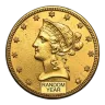 $10.00 Gold Liberty Eagle (1838-1907)