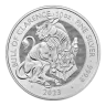 Pre-Owned 2023 UK Tudor Beasts Bull of Clarence 10oz Silver Coin - VAT Free