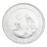 Pre-Owned 2016 Canadian Howling Wolves 3/4 oz Silver Coin - VAT Free