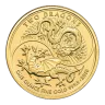 Pre-Owned 2018 UK Two Dragons 1oz Gold Coin