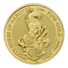 Pre-Owned 2020 UK Queen's Beasts The White Horse of Hanover 1oz Gold Coin