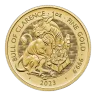 Pre-Owned 2023 UK Tudor Beasts Bull of Clarence 1oz Gold Coin