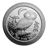 Pre-Owned Niue Athenia Owl 1oz Silver $2 Stackable Coin - Mixed Dates - VAT Free
