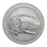 Pre-Owned 2014 Australian Saltwater Crocodile 1oz Silver Coin - VAT Free